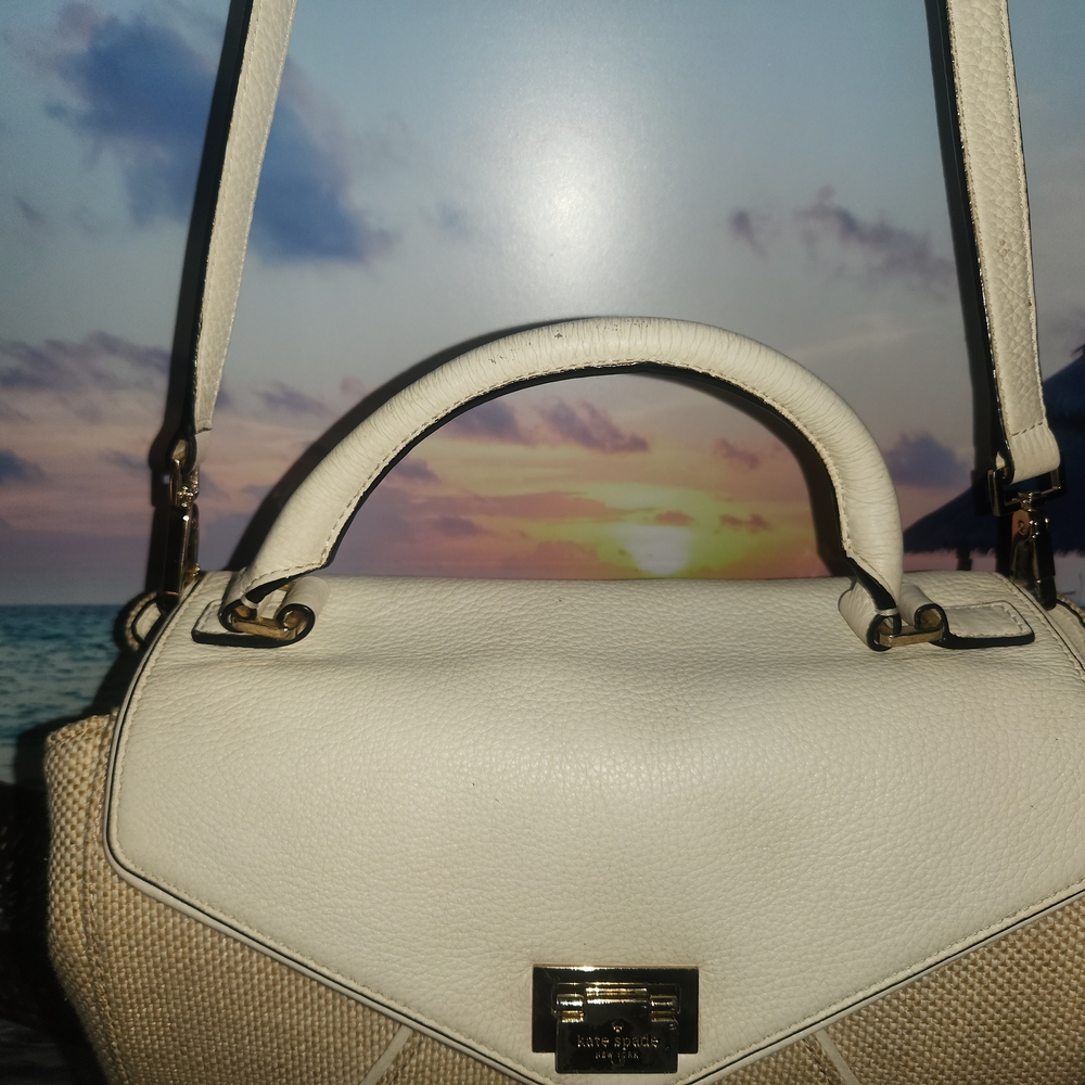Kate Spade Cream and Tan Satchel - Picture 5 of 13